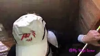 جلسة باسكال مشعلاني للمص الخشن وإنهاء بالقذف الداخلي